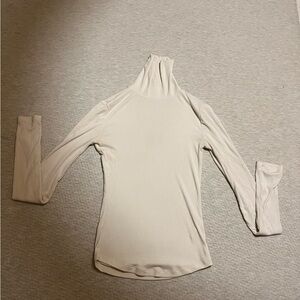 Sunday Best Cream Turtleneck Top